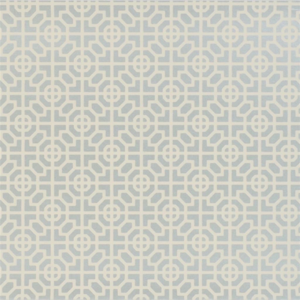 Обои Designers Guild Geometric volume 1 Sussex - Duck Egg P535/07